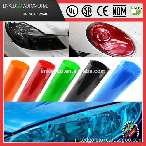 High quality headlight Tail Light Film for car lamp film
